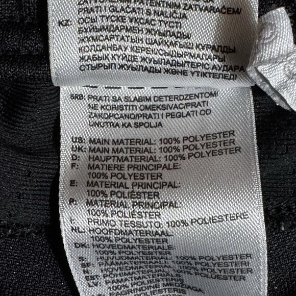 Adidas Track Pants Women Size Small Athletic Streetwear Gorpcore Ankle Zip 2010s - Picture 13 of 14